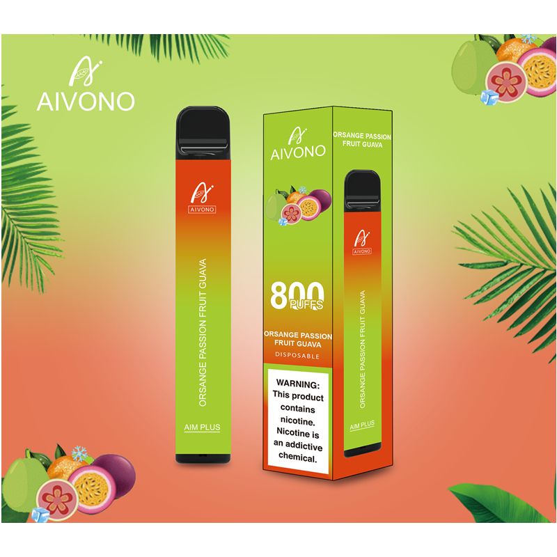 AIM PLUS 800PUFFS Ready To Puff And Go Electronic Cigarette Smoke Pod Vape Rechargeable Rruits Flavour E Juice Vapepen Ecig Ecigarette Series C
