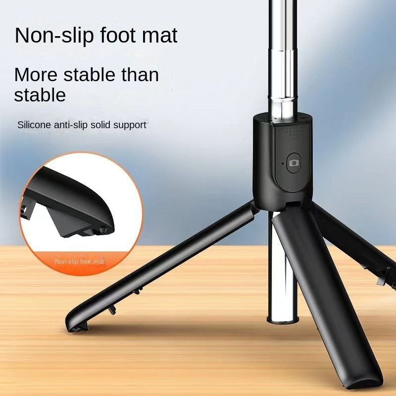 R1s mobile phone selfie stick portable integrated Bluetooth remote control fill light live telescopic mobile phone bracket