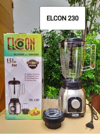 Elcon Blender With Grinder 1.5l - EB 230