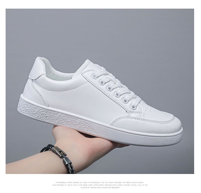 2024 autumn new men's shoes street board shoes Male Korean version student men's small white shoes Fashion casual shoes Fashion shoes G138