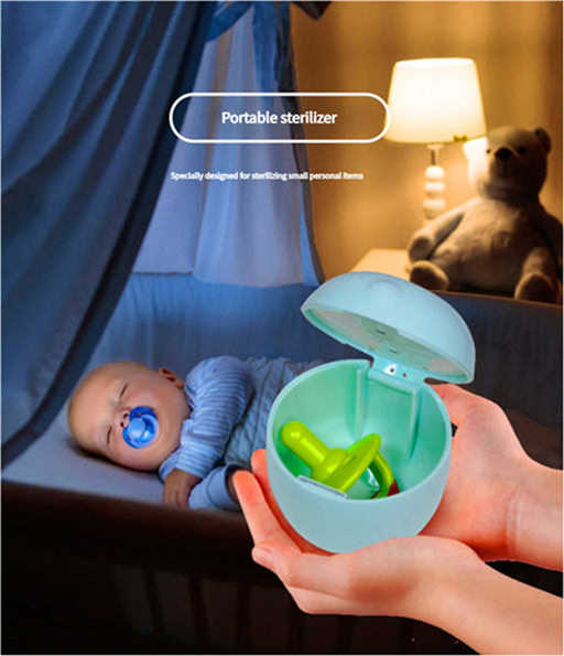 Portable UV storage disinfection box baby bottle nipple ultraviolet sterilizer disinfection box