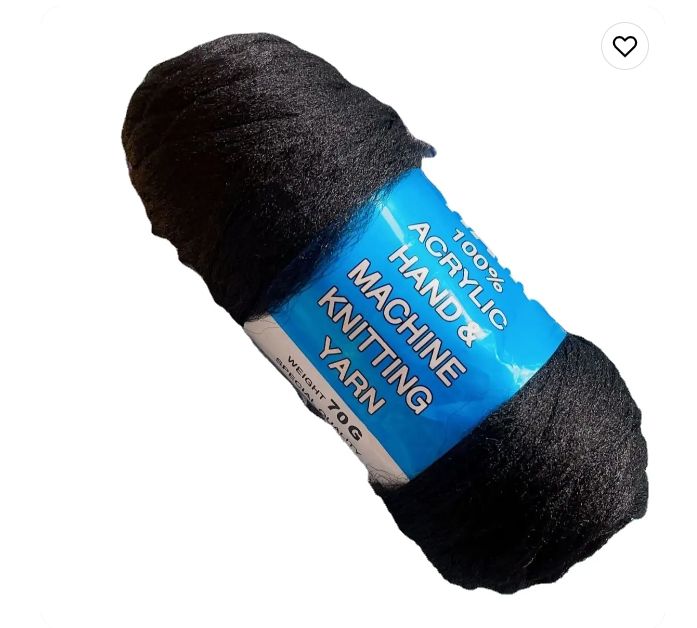 Brazilian Hair Wool For Twists Braiding Cornrows Hair Extensions Black Artificial Hair