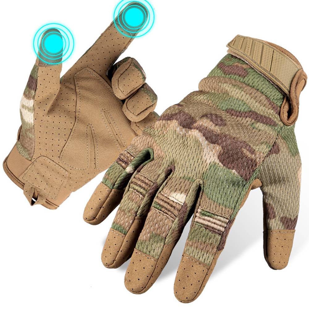 A30 Camping Tactical Gloves Army Military Training Camo Sport Climbing Shooting Hunting Riding Cycling Mittens Glove Men Women