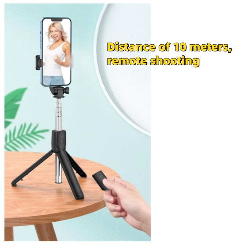 Selfie stick F210 67CM Anti shake selfie stick, Bluetooth remote control, tripod, multifunctional CRRSHOP Digital Phone Parts