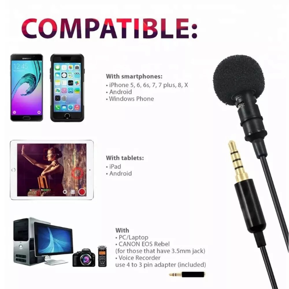 GAM-140 Lavalier microphoneLavalier microphoneMobile recording microphonePortable interview microphoneInterview microphone
