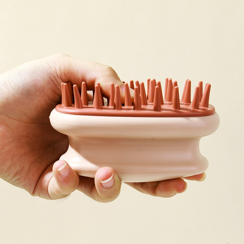 B0016 Silicone Hair Washing Brush Massage Brush Adult Hair Washing Tool Shampoo Comb Head Brush Scalp Scratcher Shampoo Brush