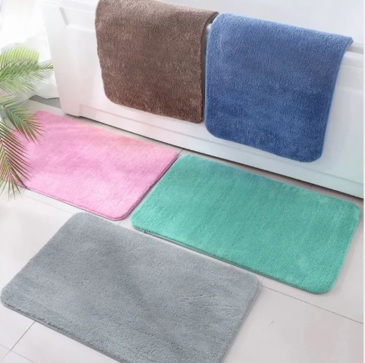 Ultra soft Absorbent Mat Non-Slip Memory Foam Mat Machine Washable Soft Bath Mat Easier to Dry Floor Mat