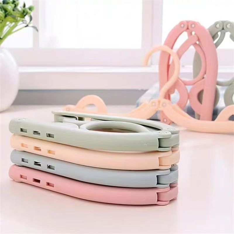 Travel folding clothes hanger, portable travel and business trip multifunctional clothes drying tool, student dormitory drying underwear and socks20