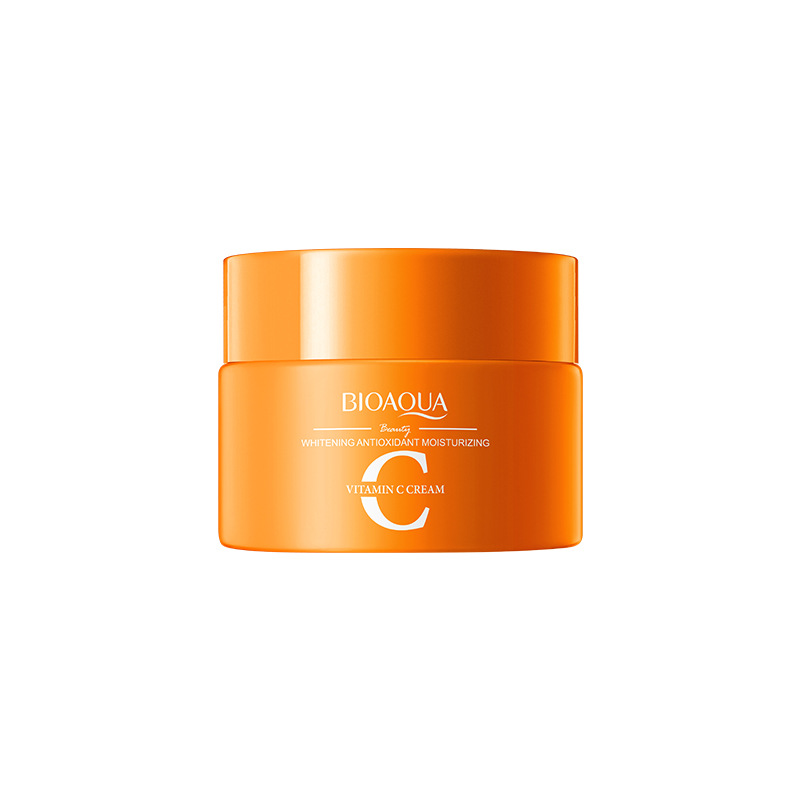【1box=96 cans,MOQ=1 BOX】BIOAQUA Vitamin C Whitening Antioxidant Cream 60g Rejuvenating Cream