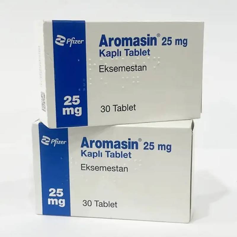 Breast cancer, FDA approved, authoritative certification, Pfizer original version Exemestane Aromasin 25mg 30 tablets/box