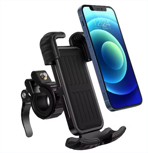 bike phone holder corners 360-degree rotation adjustment, four corners, all-round package protection mobile phone
