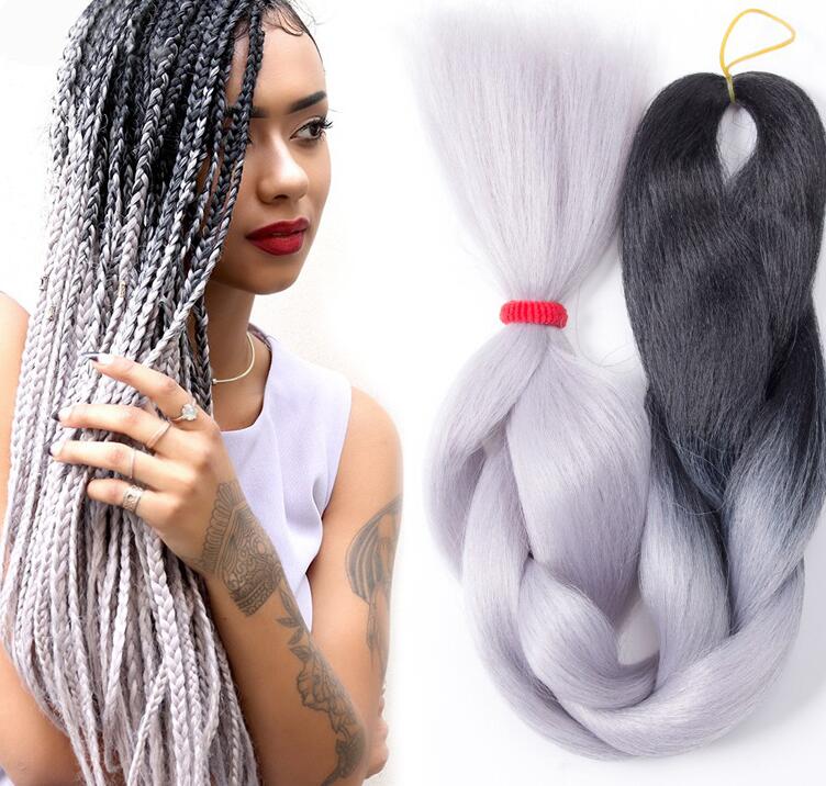 Africa Dreadlocks Ombre Small Braids Colorful Hair Wigs for Black Girl