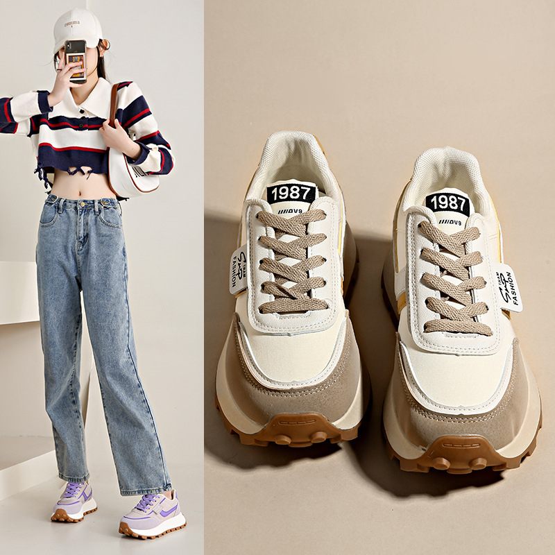 G6803 Women's Spring New Wear-Resistant Non-Slip Casual Shoes Comfortable Sports Running Shoes