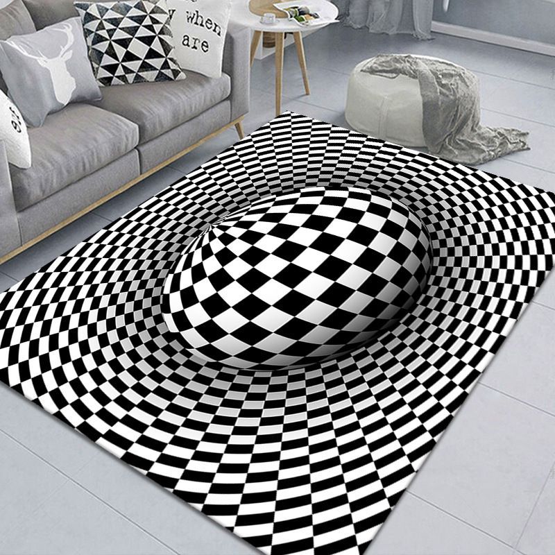 40*60cm ,50*80cm Carpet living room, bedroom coffee table mat, 3D geometric illusion floor mat CRRSHOP home decor carpet free shipping