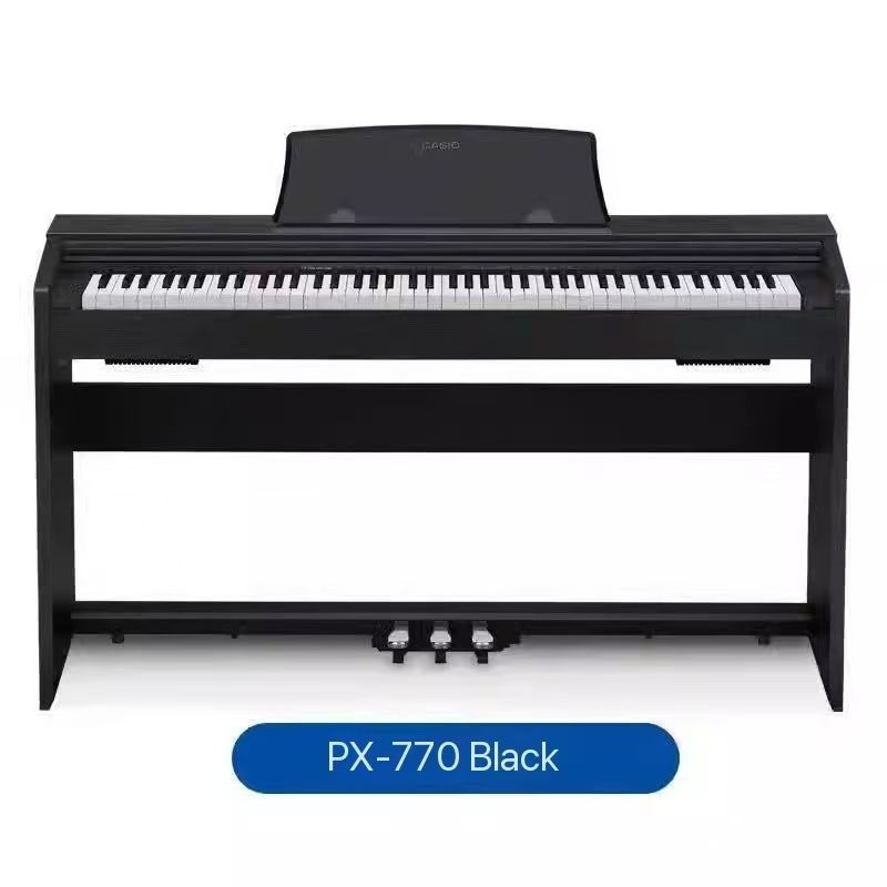 Casio PX-770 Black vertical piano professional performance training heavy hammer 88 key electric piano