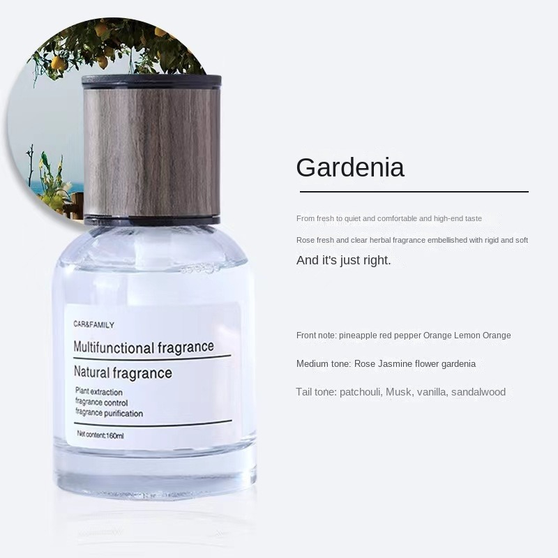 Time aromatherapy car perfume luxury car interior decoration car dedicated men's car fragrance lasting fragrance.gardenia
