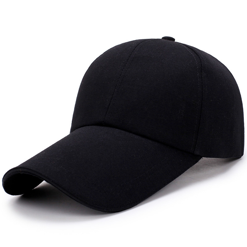 men's and women's plain adjustable baseball cap outdoor sports cap