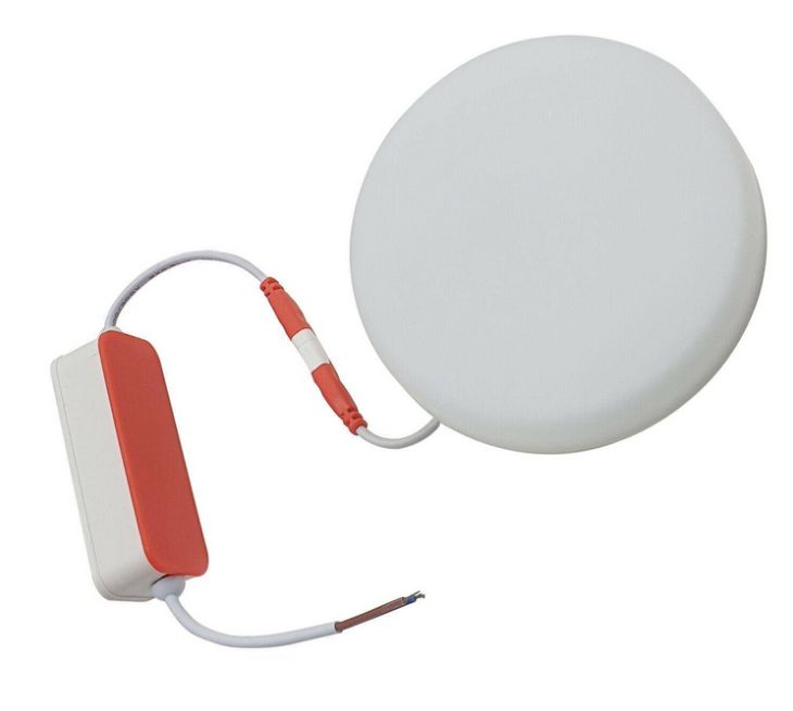 LED Ceiling Light Panel Down Light Round Recessed - LED Round Recessed Ultra slim Ceiling Flat Panel Down Light Cool White Indoor Light - 18 WATT