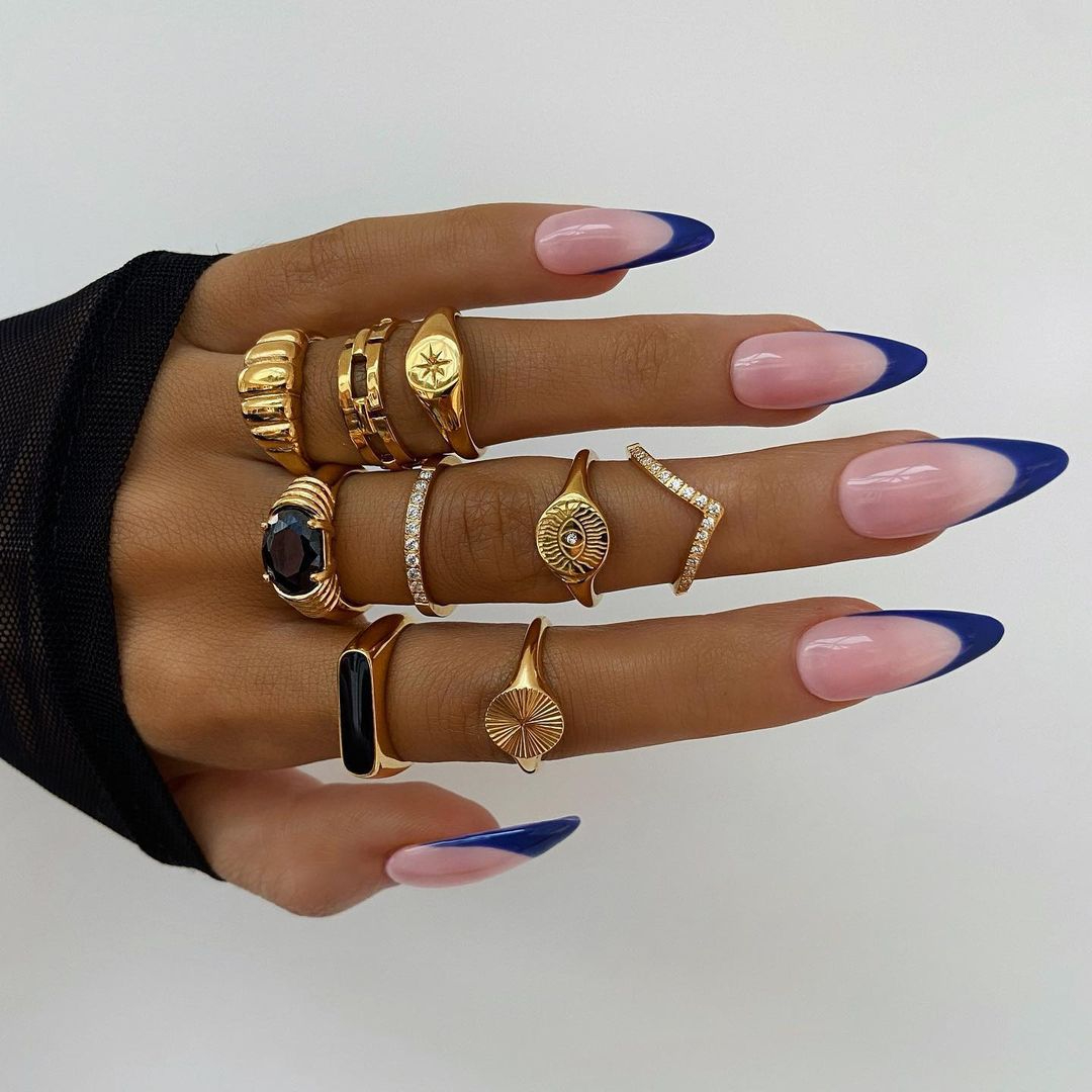 Women's Niche Retro Geometric Hip-Hop Punk Ring