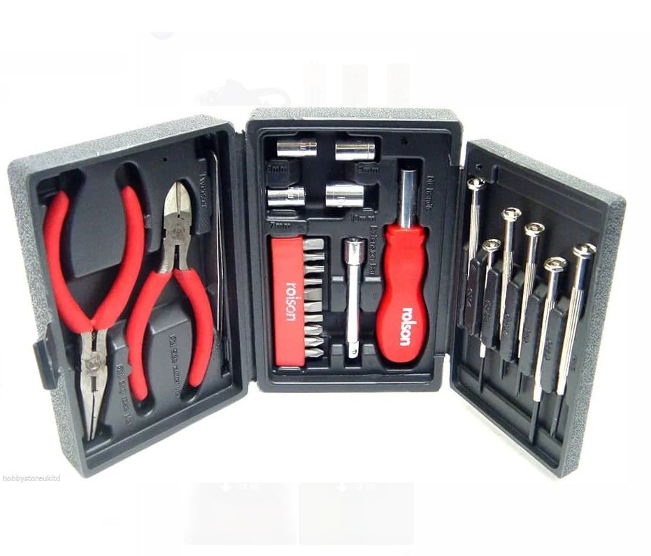 Mini Promotional Products 26 Pcs Household Hand Tool Kit Small Toolbox Tool Set Box