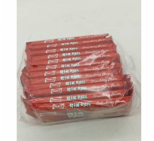 PARLE RIK RAK BISCUIT CHOCOLATE, BANANA MILK, STRAWBERRY, VANILLA, 18g