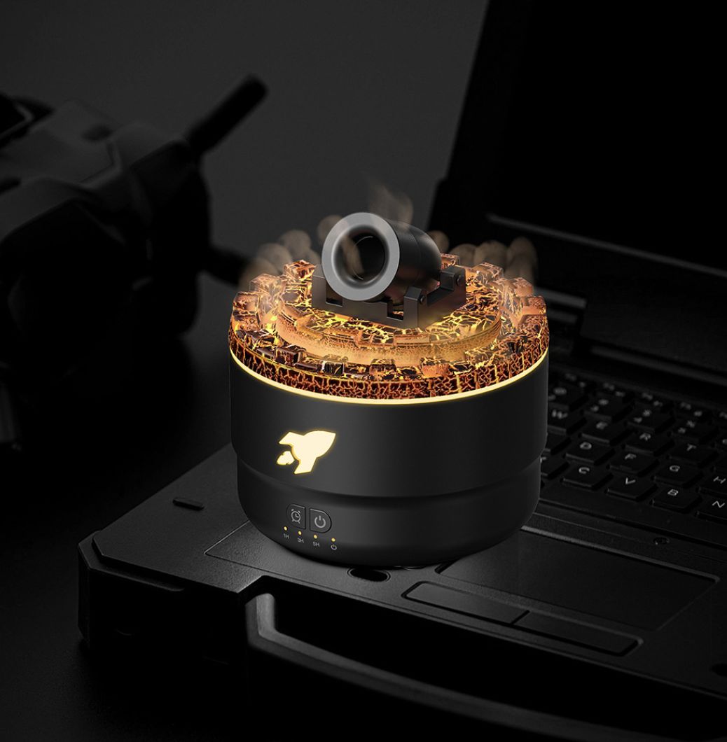 Smoke Ring Volcano Aromatherapy Machine Household Humidifier Large Capacity Heavy Fog Essential Oil Aroma Diffuser