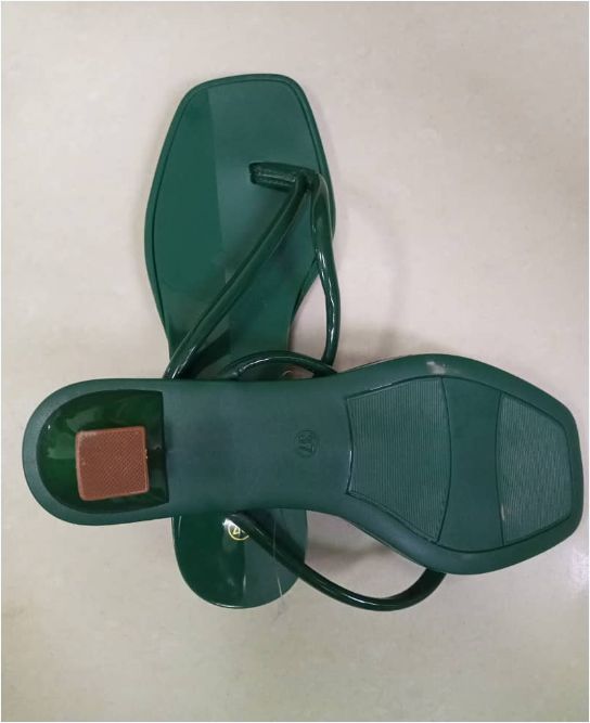 CLOVER Party Open-toed Slippers For Lady High Heel Flip Flop Sandals
