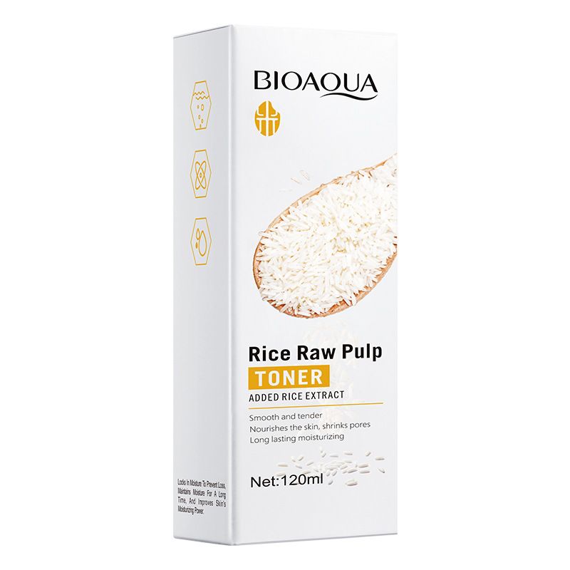 Rice Raw Pulp TONER, moisturizing and skin care toner