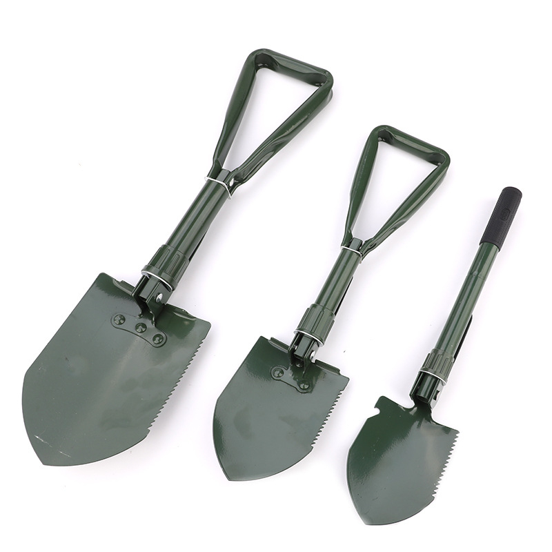 Small shovel pointed shovel outdoor shovel military shovel multifunctional agricultural garden shovel folding engineer shovel