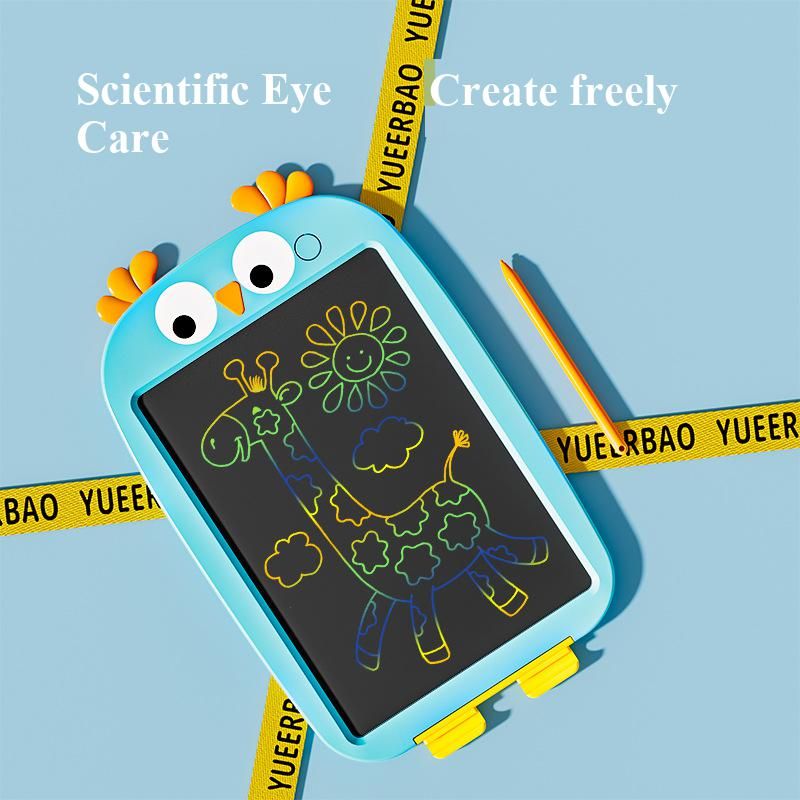 Children’s LCD Writing Tablet, Kids Small Blackboard, Baby Colorful Graffiti Electronic Drawing Pad, Toddler Erasable Handwriting Toy, Safe Eye-Protection Electronic Doodle Board