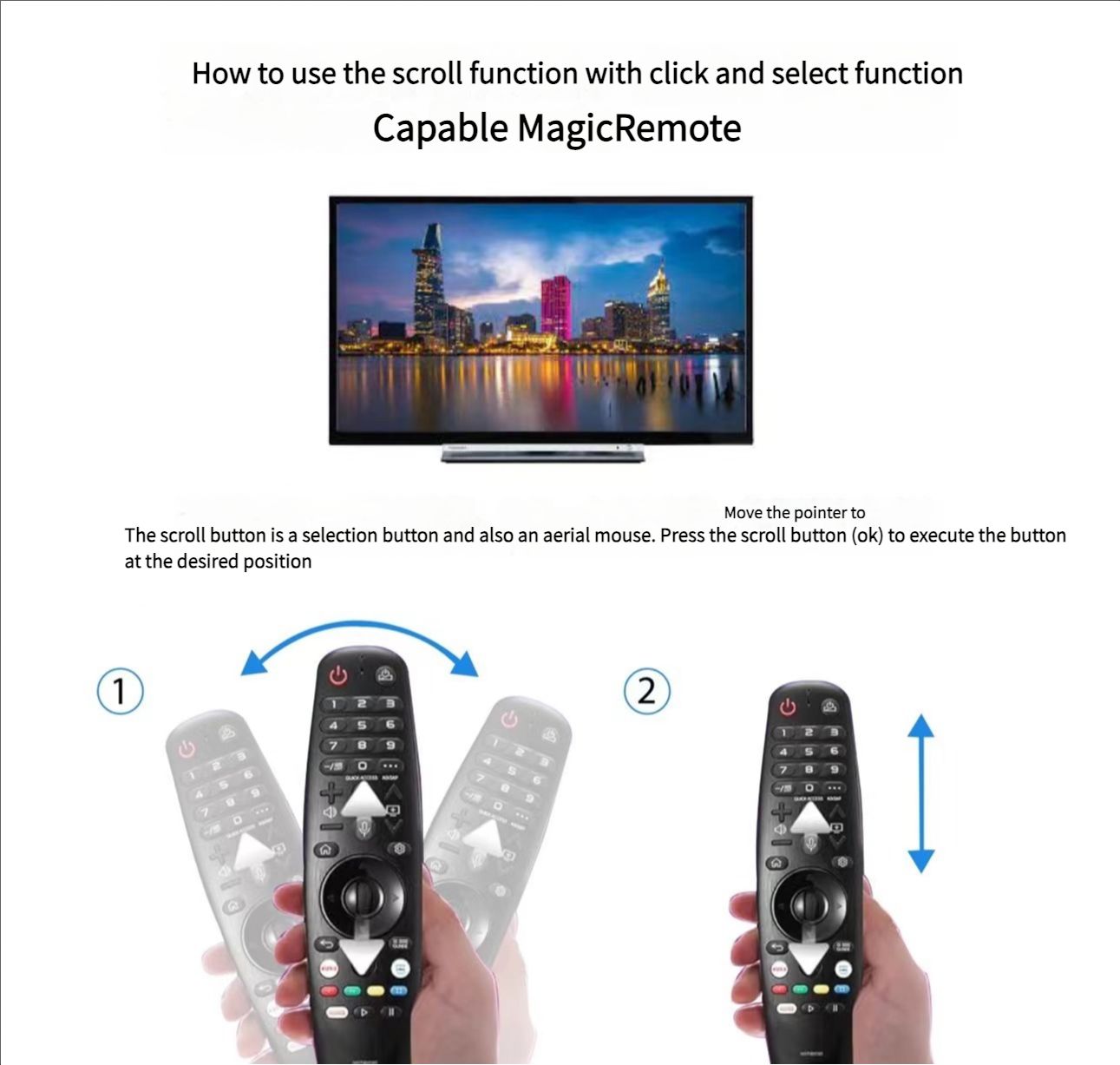Suitable for LG MR20 21 GA Bluetooth Voice TV Remote Control