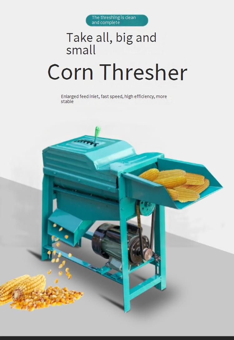 Heavy-Duty Automatic Corn Sheller Machine with Reinforced Steel Design – Portable Maize Thresher for Small Farms, High-Efficiency Grain Processing