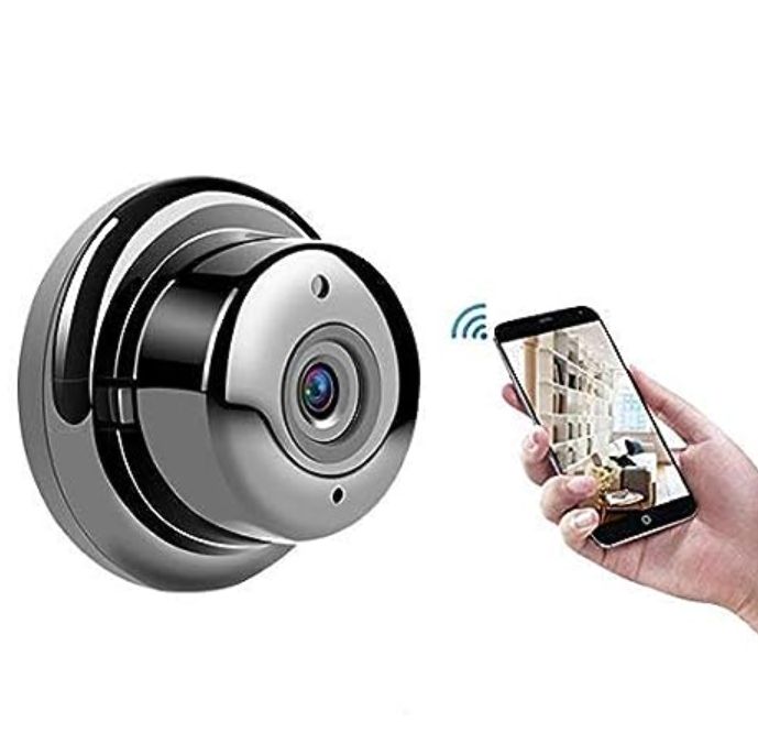 Remax Mini Wireless Camera (M1) - Mini Camera Cordless WiFi Remote Monitor Camera for Home Office Store Safety