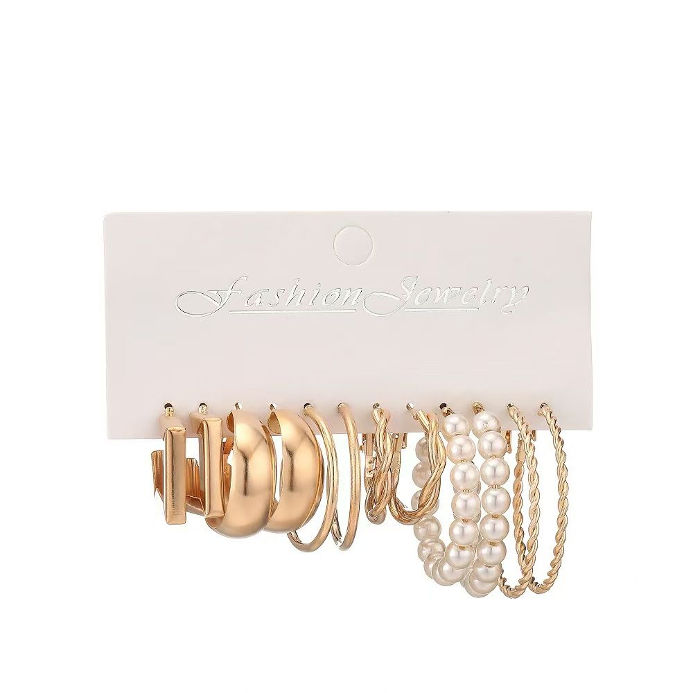 New pendant necklace earrings jewelry bracelet set with multiple styles to choose from.Earring set  6PCS