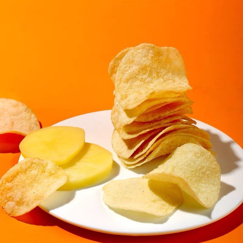 Copico Canned puffed food snack potato chips exotic flavor snack potato chips 105g BBQ Flavor 