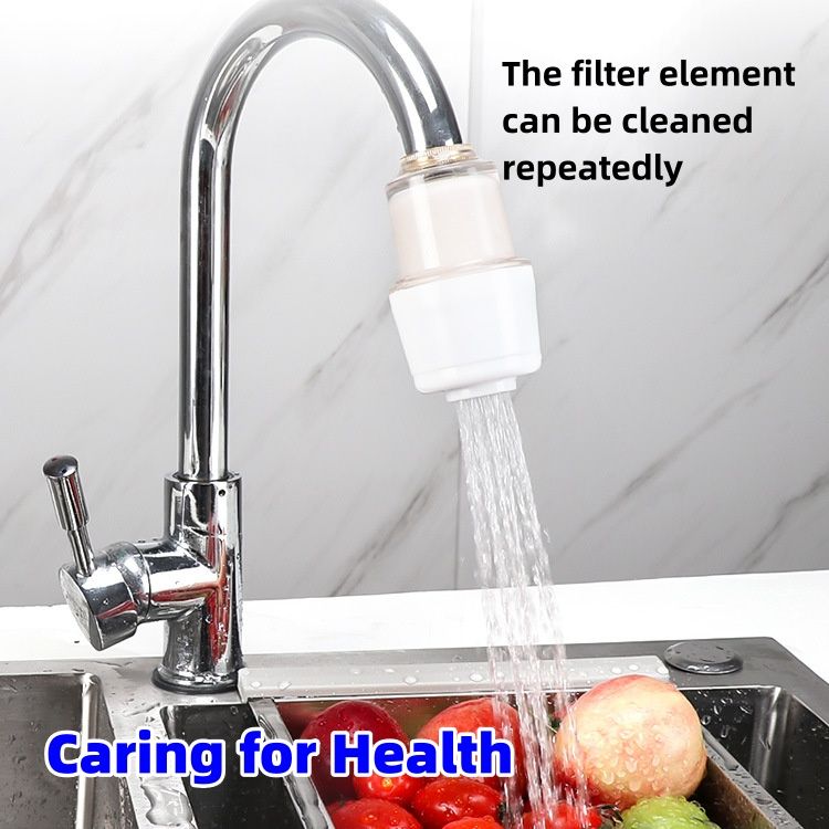 Faucet filter splash proof universal tap water filter for household kitchens CRRSHOP home kitchen tools food strainers
