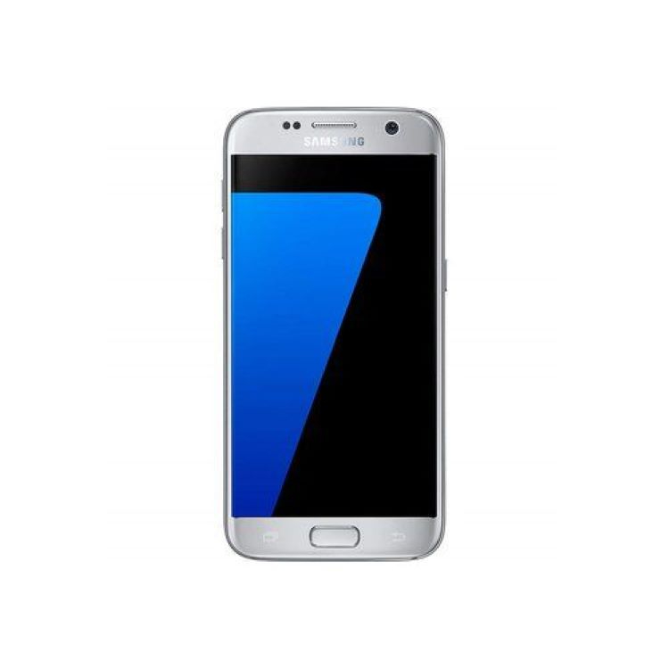 Samsung Galaxy S7 Smartphone Straight Screen 5.1'' 32GB ROM Quad Core 4G LTE Fingerprint -Silver