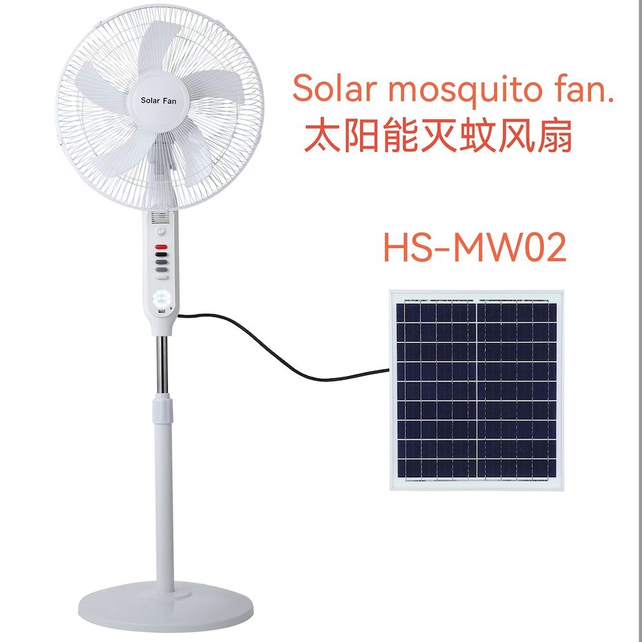 Mosquito repellent Smart Solar Fanwhite