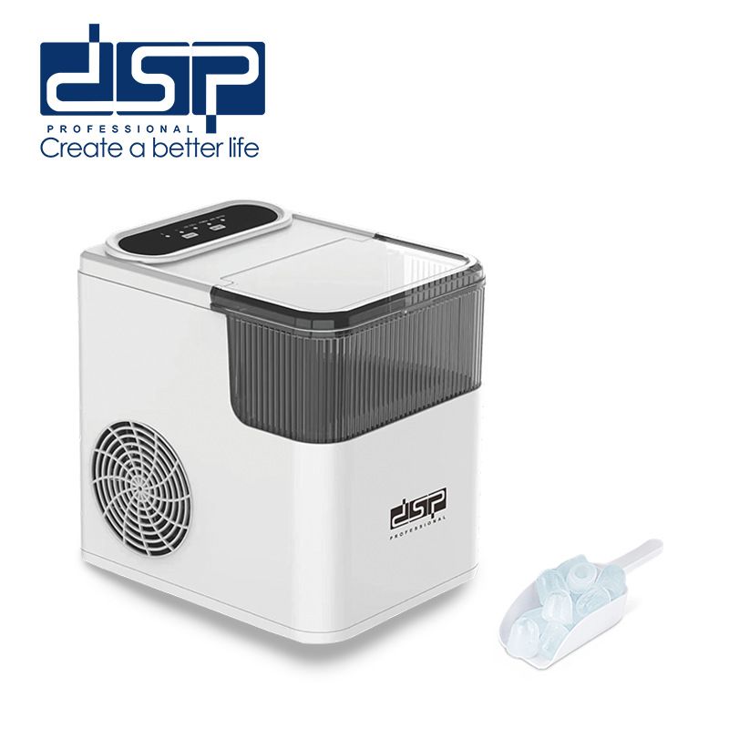 Household ice maker small 1.4L/500G household mini small power smart ice maker outdoor car camping fully automatic ice cube machine