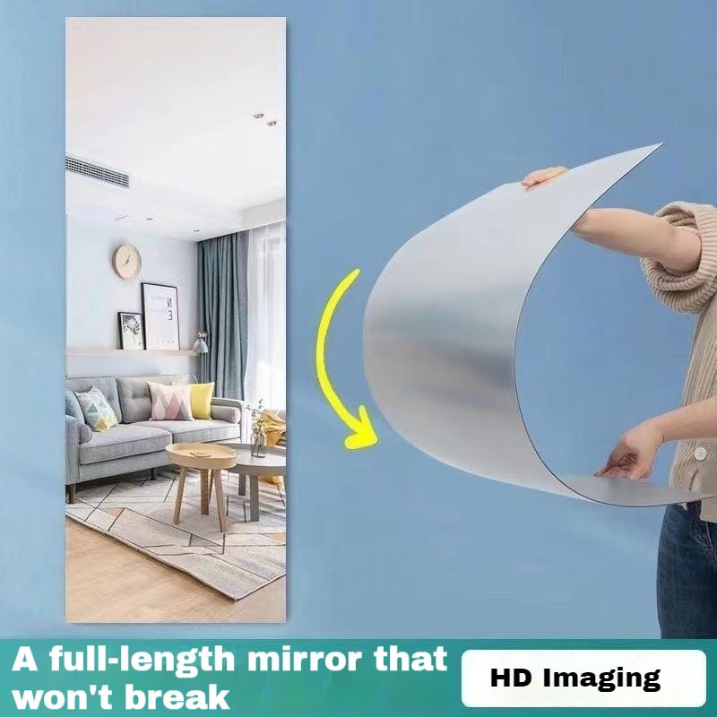 Won't break soft mirror, 40*120CM rectangular mirror, diameter 40CM round mirror（Special rates for events）