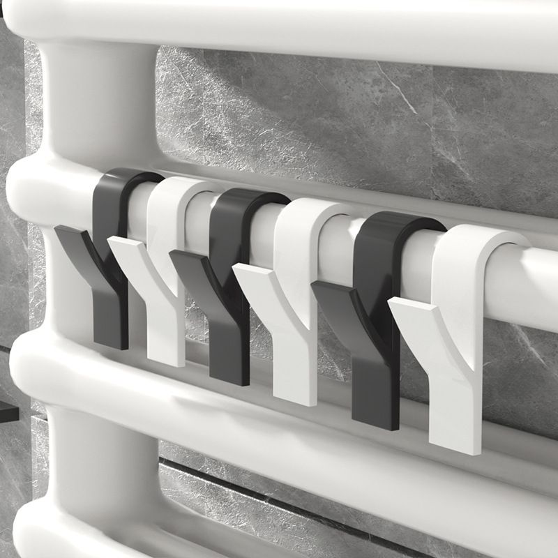 Multi-Purpose Heating Hook Coat Hook Towel Rack Radiator Bracket Bathroom Hook Clothes Hanger Soft Scarf Rack Towel Rack 4 Pcs