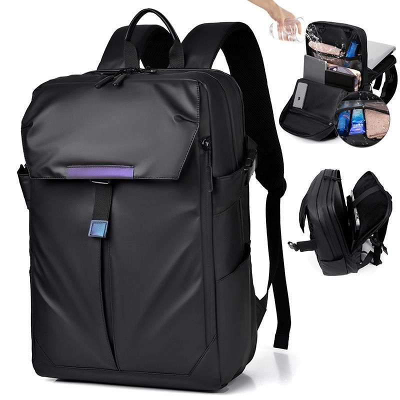 Men's Multifunctional Basketball Backpack, 17 Inch Large Capacity Business Laptop Bag, Student Schoolbag & Travel Backpack