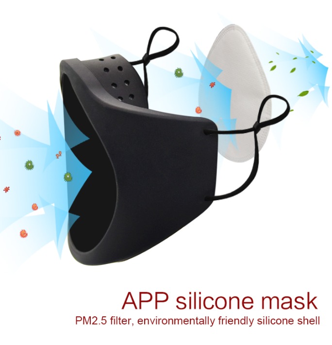 Full-color dynamic luminous mask mobile phone APP control flashing mask Customizable Bluetooth LED mask APP control for carnivals and festivals