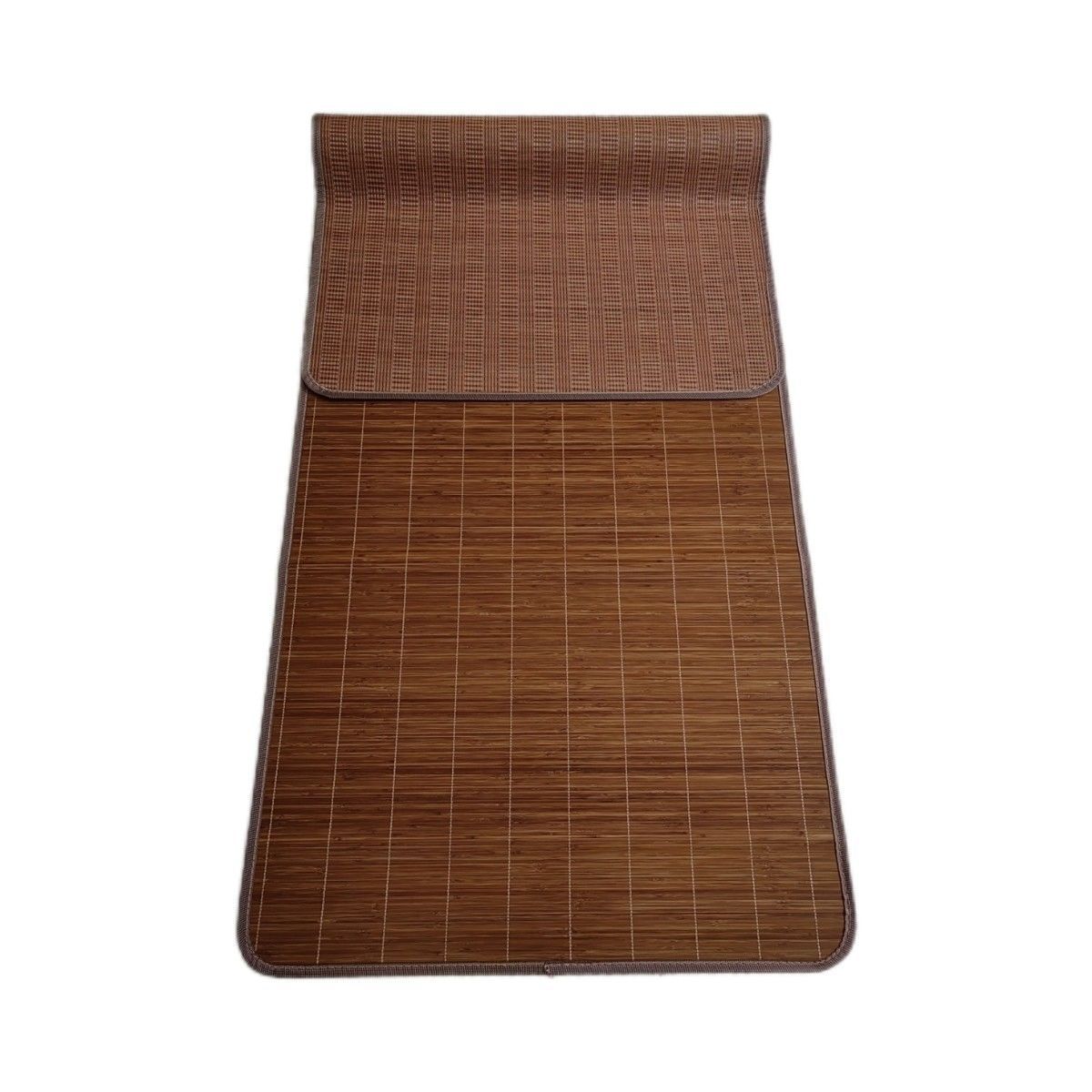 Experience Cool and Comfortable Nights with Our Traditional Bamboo Sleeping Mat - The Perfect Summer Bedding Solution!