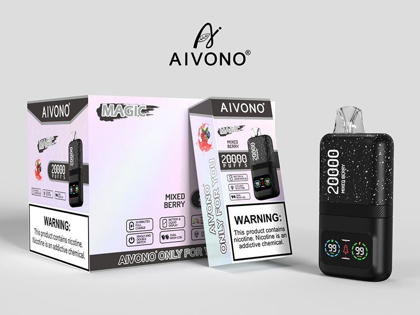 10 pcs 20K Vape-20000 puffs Vape Disposable e-cigarette Puffs 5% or 2% 20000 puffs Cool Mint OEM 600~25K PUFFS Watermelon ice 