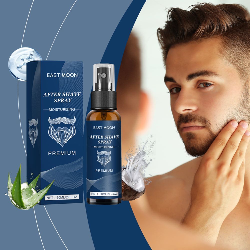 East Moon After Shave Repair Spray Prevent Ingrowns Hair Treatment Smooth Body Skin Reduce Dark Spots Redness Serum for Vanish Pimple