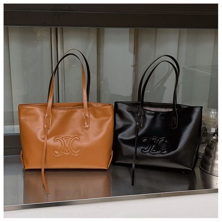 Women Large Capacity Tote Shoulder Bag, Trendy Shopping Handbag, School Class Bag for College Students Ladies
