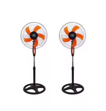 16" Household Floor Electric Standing Fan Air Circulation Fan Steering Wheelbase mechanical fan 3pin Plug 