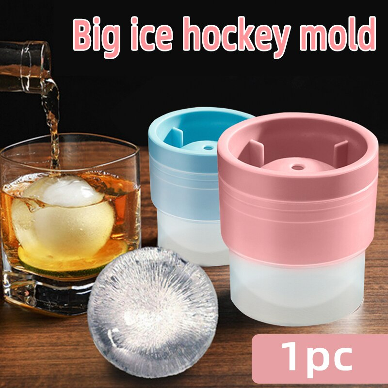 b502 Ice Ball Molds Food Grade Silicone Ice Cube Molds Candy Color Ice Spheres Ice Ball Maker Whiskey and Cocktail Ice Cube Mold