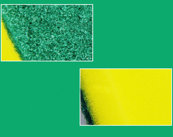 5Pcs Dish SpongeHigh Density Sponge Kitchen Cleaning Tools Washing Towels Wiping Rags Sponge Scouring Pad Microfiber 